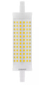 Osram E27 Led-emitter - Ac3213200zs Hochvolt-halogenlampe O Reflektor R7s 19w 230v 118mm - LEDPL118150D 19W
